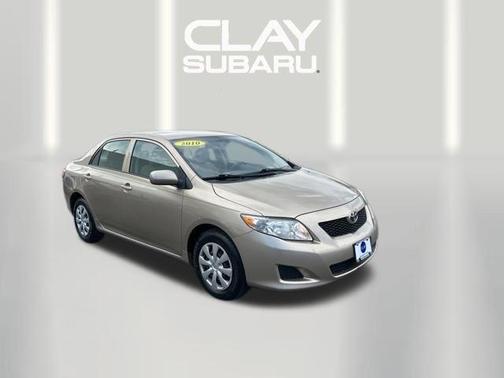 Beige 2010 Toyota Corolla LE