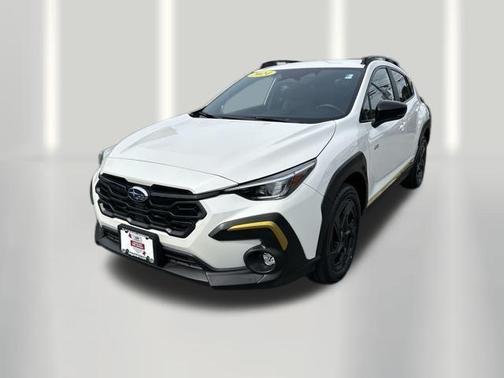 Crystal White Pearl 2024 Subaru Crosstrek Sport