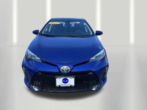 Blue 2017 Toyota Corolla SE