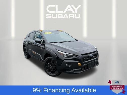 Crystal Black Silica 2025 Subaru Crosstrek Wilderness