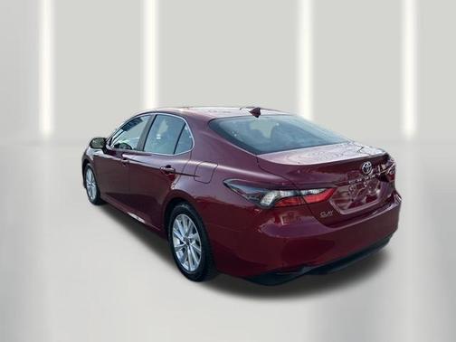 Red 2021 Toyota Camry LE