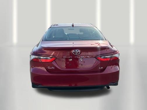 Red 2021 Toyota Camry LE