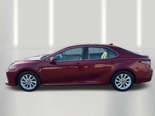 Red 2021 Toyota Camry LE