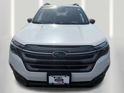 Crystal White Pearl 2025 Subaru Forester Hybrid Limited