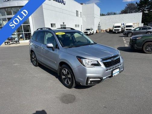 Ice Silver Metallic 2018 Subaru Forester 2.5i Limited