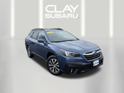 Abyss Blue Pearl 2021 Subaru Outback Premium