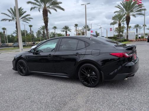 Midnight Black Metallic 2025 Toyota Camry SE