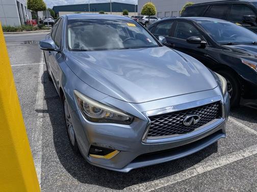 Hagane Blue 2018 INFINITI Q50 3.0t LUXE