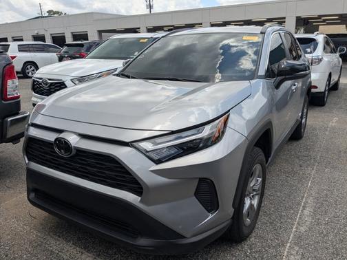 Silver Sky Metallic 2025 Toyota RAV4 Hybrid XLE