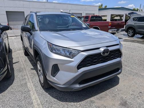 Silver Sky Metallic 2021 Toyota RAV4 LE