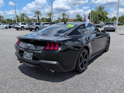 Shadow Black 2025 Ford Mustang EcoBoost