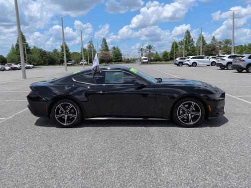 Shadow Black 2025 Ford Mustang EcoBoost