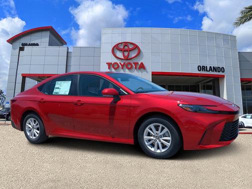 Red 2026 Toyota Camry LE