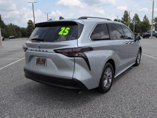 Celestial Silver Metallic 2025 Toyota Sienna XLE