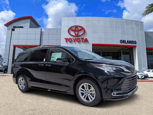 Black 2026 Toyota Sienna Limited