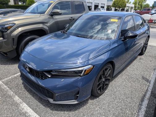 Blue Lagoon Pearl 2025 Honda Civic Sport