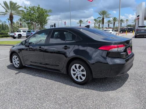 Midnight Black Metallic 2025 Toyota Corolla Hybrid LE