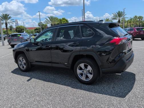 Midnight Black Metallic 2024 Toyota RAV4 Hybrid XLE