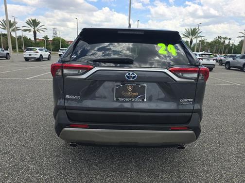 Magnetic Gray Metallic 2024 Toyota RAV4 Hybrid Limited