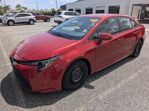 Barcelona Red Metallic 2020 Toyota Corolla LE