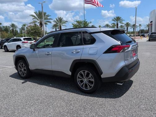 Silver Sky Metallic 2024 Toyota RAV4 Hybrid XLE Premium