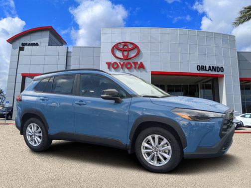 Blue 2026 Toyota Corolla Cross LE