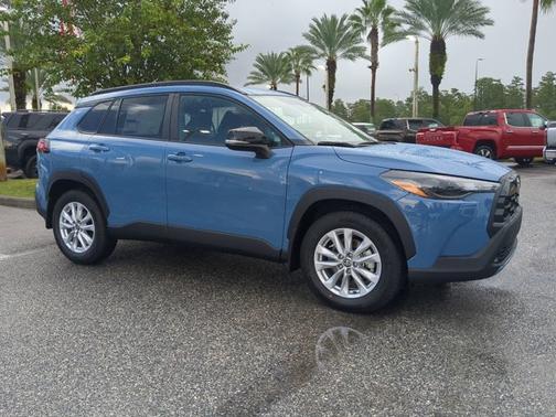 Blue 2026 Toyota Corolla Cross LE