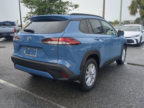 Blue 2026 Toyota Corolla Cross LE