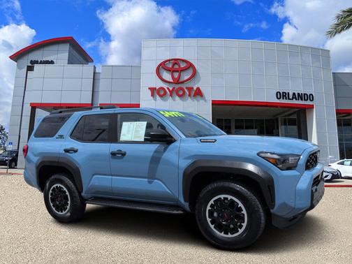Blue 2025 Toyota 4Runner TRD Off Road