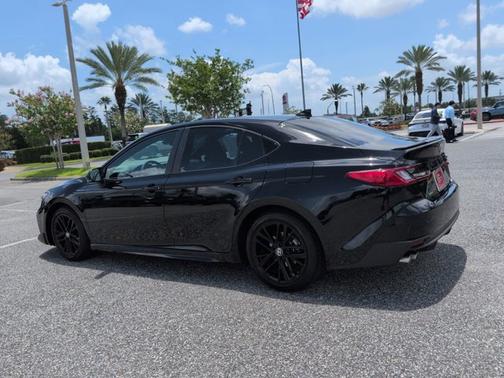 Midnight Black Metallic 2025 Toyota Camry SE