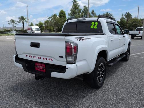 White 2022 Toyota Tacoma TRD Sport