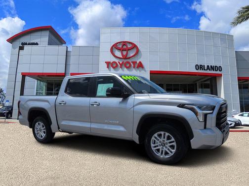 Celestial Silver Metallic 2026 Toyota Tundra SR5