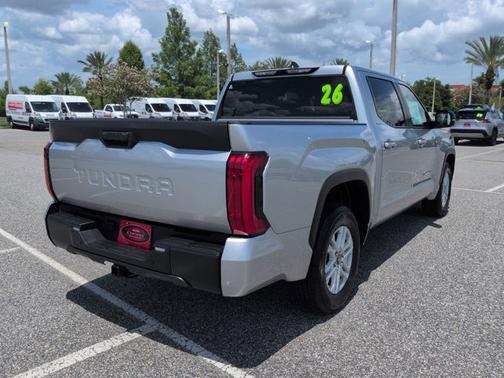 Celestial Silver Metallic 2026 Toyota Tundra SR5