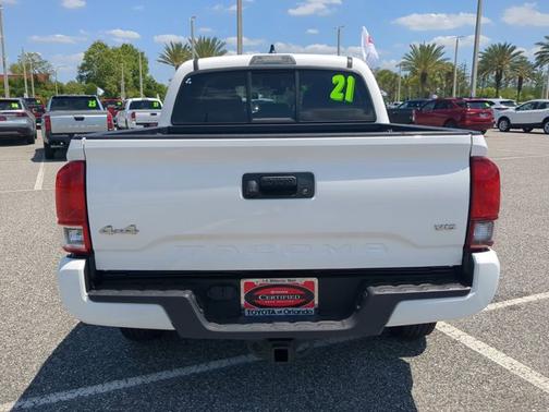 Super White 2021 Toyota Tacoma SR