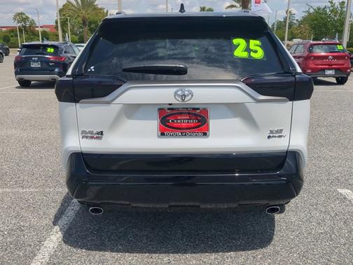 Pearl 2025 Toyota RAV4 Plug-In Hybrid XSE