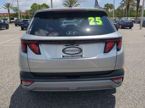 Shimmering Silver 2025 Hyundai TUCSON SEL