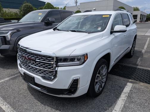 Summit White 2023 GMC Acadia Denali