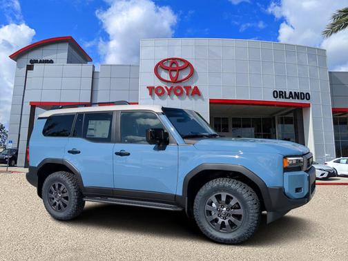 Blue 2026 Toyota Land Cruiser Base