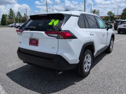 White 2024 Toyota RAV4 LE