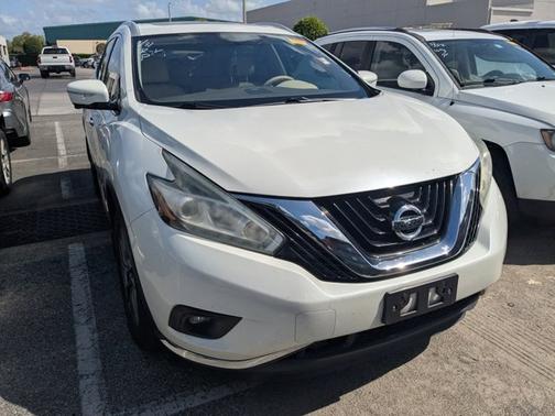 Pearl White 2015 Nissan Murano SL