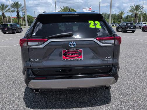 Midnight Black Metallic 2022 Toyota RAV4 Hybrid XSE