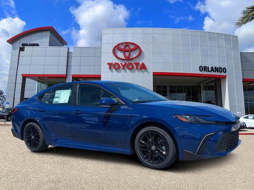 Blue 2026 Toyota Camry SE
