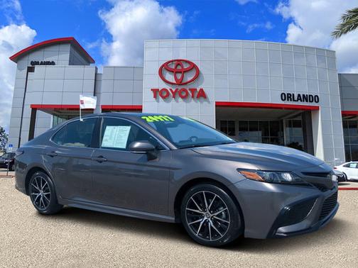 Gray 2023 Toyota Camry SE