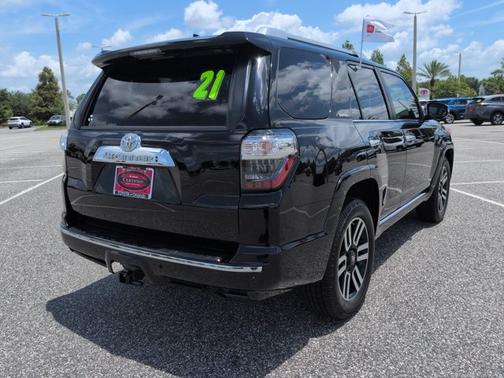 Midnight Black Metallic 2021 Toyota 4Runner Limited