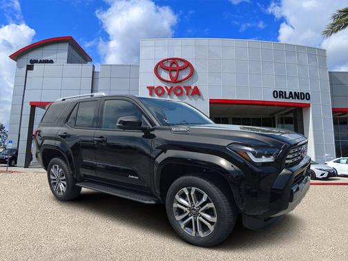 Black 2026 Toyota 4Runner Limited