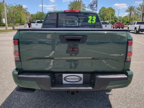 Tactical Green Metallic 2023 Nissan Frontier PRO-X