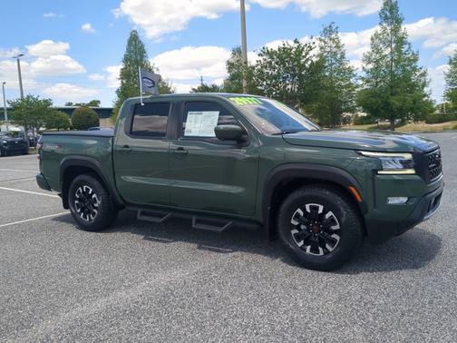 Tactical Green Metallic 2023 Nissan Frontier PRO-X