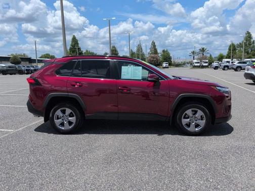 Ruby Flare Pearl 2025 Toyota RAV4 XLE