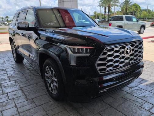 Black 2026 Toyota Sequoia 1794 Edition