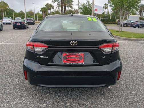 Black Sand Pearl 2022 Toyota Corolla LE